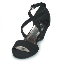 Chaussures Femme Sandales et Nu-pieds Spot on F10850-AO Noir -Sandales Soldes Boutique 21548116 500 C