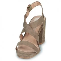 Chaussures Femme Sandales et Nu-pieds Spot on F12011-UF Beige -Sandales Soldes Boutique 21548119 500 C