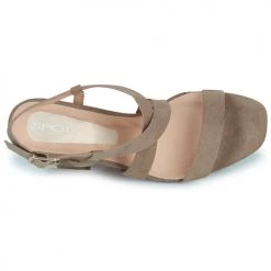 Chaussures Femme Sandales et Nu-pieds Spot on F12011-UF Beige -Sandales Soldes Boutique 21548119 500 F
