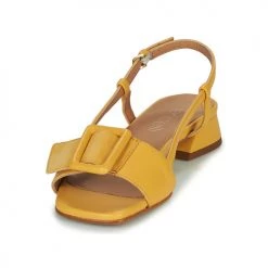 Chaussures Femme Sandales et Nu-pieds Fericelli PANILA Jaune -Sandales Soldes Boutique 21588757 500 C