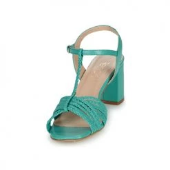 Chaussures Femme Sandales et Nu-pieds Fericelli SORBETTO VERT -Sandales Soldes Boutique 21588759 500 C