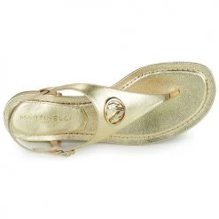 Chaussures Femme Sandales et Nu-pieds Martinelli PLATINO Doré -Sandales Soldes Boutique 21600961 500 F