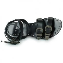 Chaussures Femme Sandales et Nu-pieds Ikks BU80185 Noir -Sandales Soldes Boutique 21601598 500 F