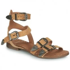 Chaussures Femme Sandales et Nu-pieds Ikks BU80185 Beige