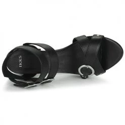 Chaussures Femme Sandales et Nu-pieds Ikks BU80205 Noir -Sandales Soldes Boutique 21601604 500 F