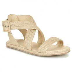 Chaussures Femme Sandales et Nu-pieds Ikks BU80315 Beige