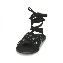 Chaussures Femme Sandales et Nu-pieds Ikks BU80245 Noir -Sandales Soldes Boutique 21601607 500 C