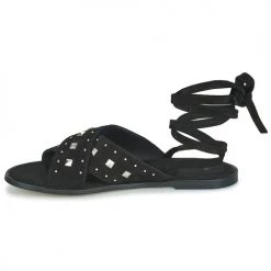 Chaussures Femme Sandales et Nu-pieds Ikks BU80245 Noir -Sandales Soldes Boutique 21601607 500 D