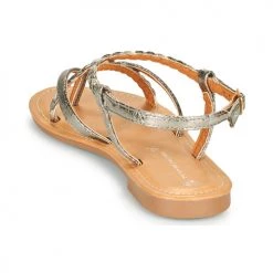 Chaussures Femme Sandales et Nu-pieds The Divine Factory HX4623 Argenté -Sandales Soldes Boutique 21601792 500 E