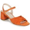 Chaussures Femme Sandales et Nu-pieds Fericelli JESSE Orange