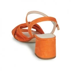 Chaussures Femme Sandales et Nu-pieds Fericelli JESSE Orange -Sandales Soldes Boutique 21607286 500 E