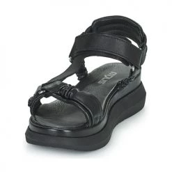 Chaussures Femme Sandales et Nu-pieds Mjus PASA TREK Noir -Sandales Soldes Boutique 21607555 500 C