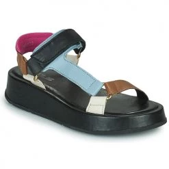 Chaussures Femme Sandales et Nu-pieds Mjus ACIGHE TREK Noir / Multicolore