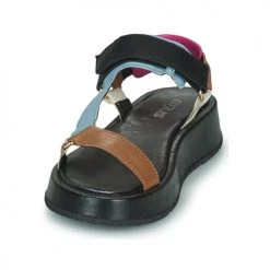 Chaussures Femme Sandales et Nu-pieds Mjus ACIGHE TREK Noir / Multicolore -Sandales Soldes Boutique 21607557 500 C