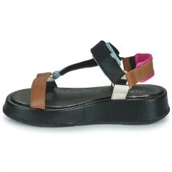 Chaussures Femme Sandales et Nu-pieds Mjus ACIGHE TREK Noir / Multicolore -Sandales Soldes Boutique 21607557 500 D