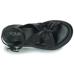 Chaussures Femme Sandales et Nu-pieds Mjus PLUS Noir -Sandales Soldes Boutique 21607561 500 F