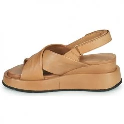 Chaussures Femme Sandales et Nu-pieds Mjus PLUS Camel -Sandales Soldes Boutique 21607563 500 D