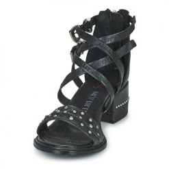 Chaussures Femme Sandales et Nu-pieds Airstep / A.S.98 MORAINE Noir -Sandales Soldes Boutique 21607763 500 C