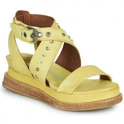 Chaussures Femme Sandales et Nu-pieds Airstep / A.S.98 LAGOS 2 Jaune