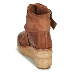 Chaussures Femme Sandales et Nu-pieds Airstep / A.S.98 NOA BUCKLE Camel -Sandales Soldes Boutique 21607766 500 E
