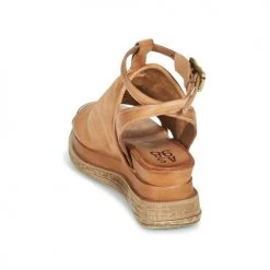 Chaussures Femme Sandales et Nu-pieds Airstep / A.S.98 LAGOS BRIDE Camel -Sandales Soldes Boutique 21607771 500 E