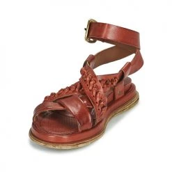 Chaussures Femme Sandales et Nu-pieds Airstep / A.S.98 POLA CROSS Bordeaux -Sandales Soldes Boutique 21607777 500 C