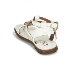 Chaussures Femme Sandales et Nu-pieds Airstep / A.S.98 RAMOS CHAIN Blanc -Sandales Soldes Boutique 21607786 500 E
