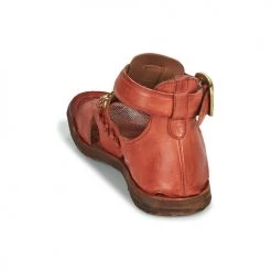 Chaussures Femme Sandales et Nu-pieds Airstep / A.S.98 RAMOS BUCKLE Terracotta -Sandales Soldes Boutique 21607789 500 E