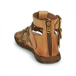 Chaussures Femme Sandales et Nu-pieds Airstep / A.S.98 RAMOS Camel -Sandales Soldes Boutique 21607790 500 E