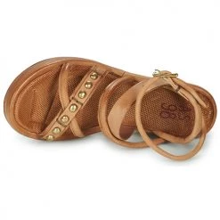 Chaussures Femme Sandales et Nu-pieds Airstep / A.S.98 ARCA BRIDE Camel -Sandales Soldes Boutique 21607797 500 F