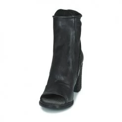 Chaussures Femme Sandales et Nu-pieds Airstep / A.S.98 BARCELONA ZIP Noir -Sandales Soldes Boutique 21607798 500 C