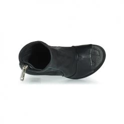 Chaussures Femme Sandales et Nu-pieds Airstep / A.S.98 BARCELONA ZIP Noir -Sandales Soldes Boutique 21607798 500 F