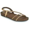 Chaussures Femme Sandales et Nu-pieds Betty London NOUME Doré