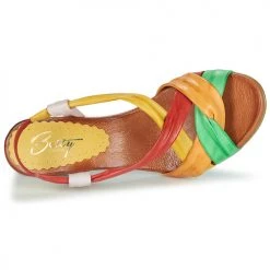 Chaussures Femme Sandales et Nu-pieds Betty London NAIA Multicolore -Sandales Soldes Boutique 21634395 500 F