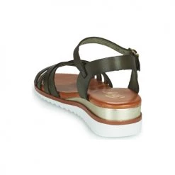 Chaussures Femme Sandales et Nu-pieds Betty London WALA Kaki -Sandales Soldes Boutique 21634397 500 E