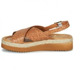 Chaussures Femme Sandales et Nu-pieds Betty London ARAMA camel -Sandales Soldes Boutique 21634398 500 D
