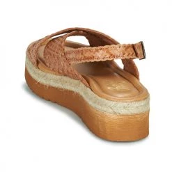 Chaussures Femme Sandales et Nu-pieds Betty London ARAMA camel -Sandales Soldes Boutique 21634398 500 E