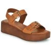 Chaussures Femme Sandales et Nu-pieds Betty London OUVEA Cognac
