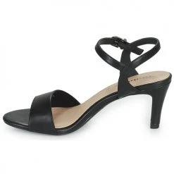 Chaussures Femme Sandales et Nu-pieds Tamaris NATASCHA Noir -Sandales Soldes Boutique 21645543 500 D
