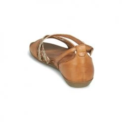 Chaussures Femme Sandales et Nu-pieds Tamaris MAJA Camel -Sandales Soldes Boutique 21645553 500 E