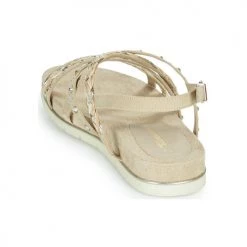 Chaussures Femme Sandales et Nu-pieds Tamaris AUDREY Beige -Sandales Soldes Boutique 21645557 500 E