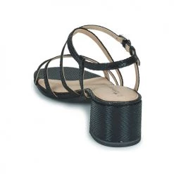 Chaussures Femme Sandales et Nu-pieds Tamaris JULIANA Noir -Sandales Soldes Boutique 21645561 500 E