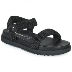 Chaussures Femme Sandales et Nu-pieds Tamaris LEONA Noir