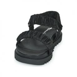 Chaussures Femme Sandales et Nu-pieds Tamaris LEONA Noir -Sandales Soldes Boutique 21645567 500 C