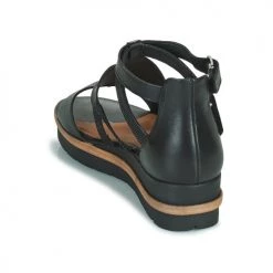 Chaussures Femme Sandales et Nu-pieds Tamaris LENA Noir -Sandales Soldes Boutique 21645568 500 E