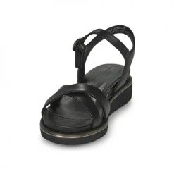 Chaussures Femme Sandales et Nu-pieds Tamaris VIKTORIA Noir -Sandales Soldes Boutique 21645572 500 C