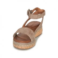 Chaussures Femme Sandales et Nu-pieds Tamaris VERA Taupe -Sandales Soldes Boutique 21645576 500 C
