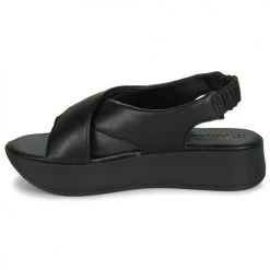 Chaussures Femme Sandales et Nu-pieds Tamaris RENATA Noir -Sandales Soldes Boutique 21645580 500 D