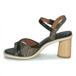 Chaussures Femme Sandales et Nu-pieds Tamaris LILI Noir -Sandales Soldes Boutique 21645590 500 D