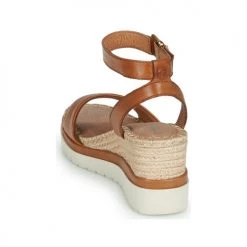 Chaussures Femme Sandales et Nu-pieds Tamaris LORE Marron -Sandales Soldes Boutique 21645591 500 E